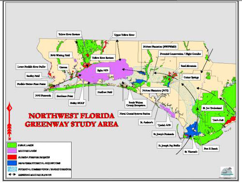 Proposed Northwest Florida Greenway